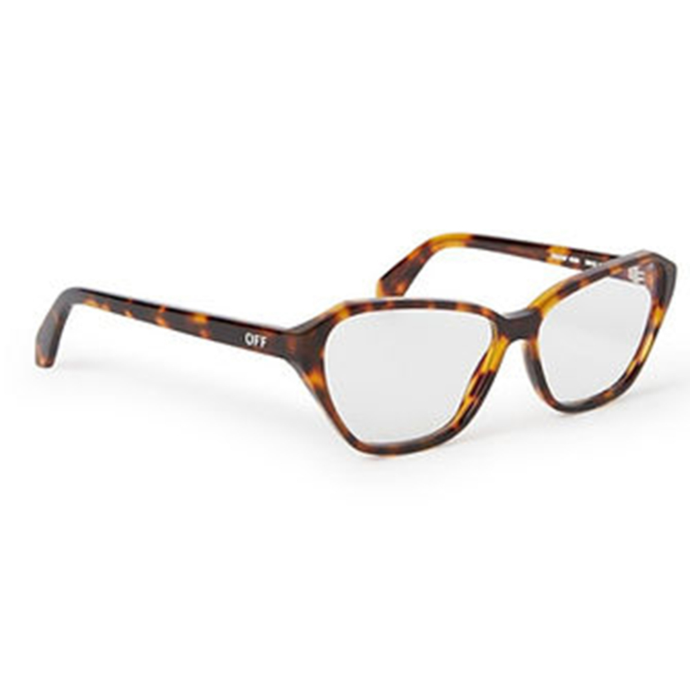 NWT Off-White Style 37 Havana Square 58mm Eyeglasses
